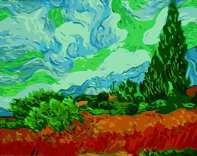 Paint By Numbers (Van Gough Collection)