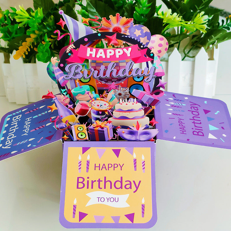 3D Greeting Card (Happy Birthday!)