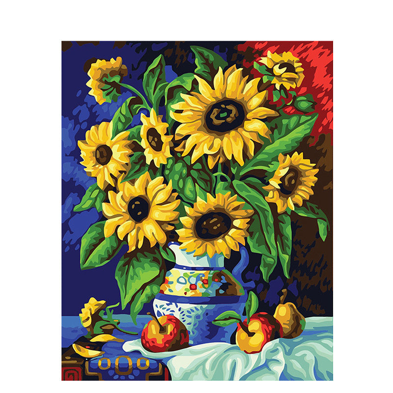 Paint by Numbers Kit (Sunflowers)