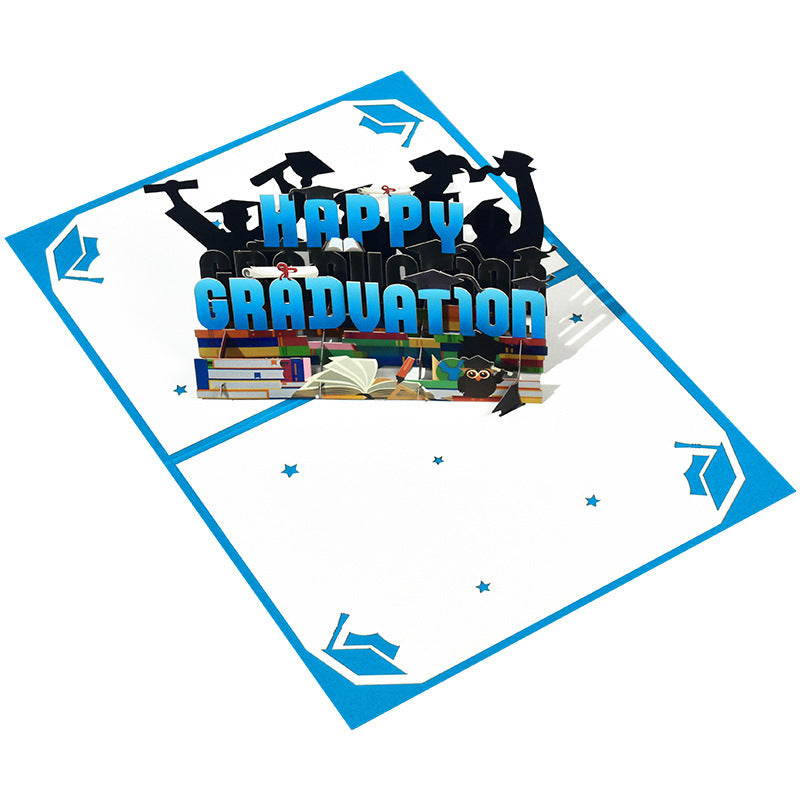 3D Greeting Card (Happy Graduation)