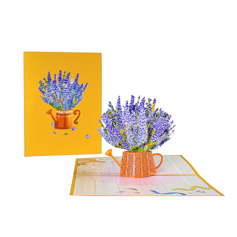 3D Greeting Card (Flowers Collection)