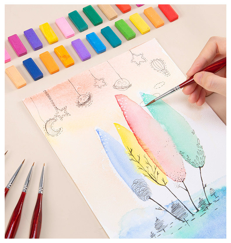 6Pcs/Set Paint By Numbers Brushes Extra Fine Detail