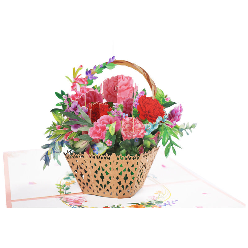 3D Greeting Card (Flowers Collection)