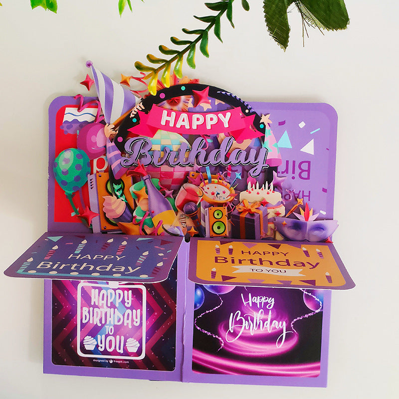 3D Greeting Card (Happy Birthday!)